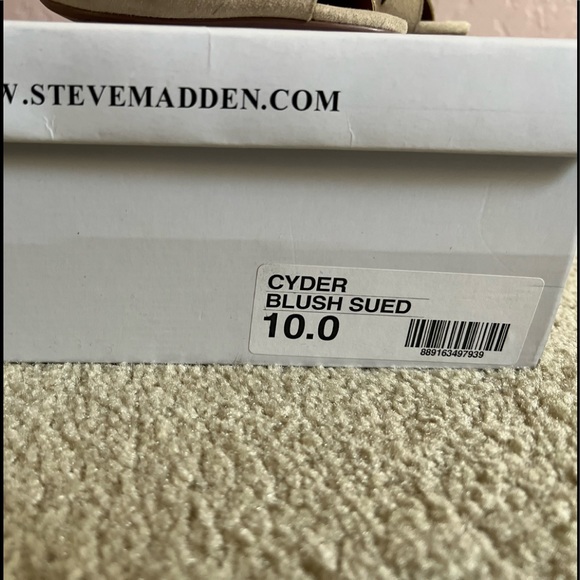 Steve Madden Cyder Blush Suede, Size 10 - Picture 4 of 4